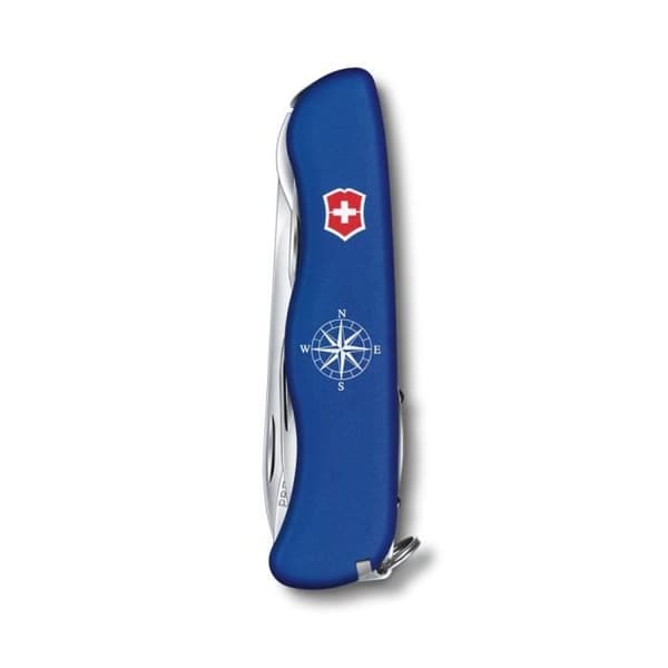 Svenskt Armékniv - Victorinox - Skipper - 111mm - 18 Funktioner - Rostfritt Stål - Blå