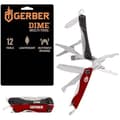 Miniatyrbild 1 av 2: Multifunktionellt verktyg - GERBER - Dime - 12 funktioner - Rostfritt stål - Röd