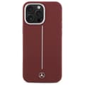 Miniatyrbild 3 av 6: Silicone-fodral - Mercedes-Benz - iPhone 16 Pro Max - Röd - MagSafe-kompatibilitet - Elegant design