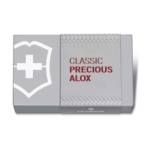 VICTORINOX CLASSIC SD PRECIOUS ALOX IKONISK RÖD KNIV