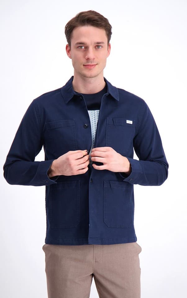 Lindbergh White - Overshirt 30-306068