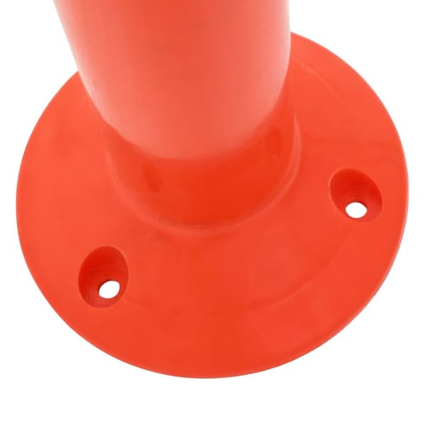 trafikkegler 5 stk. plastik 75 cm