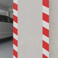 Miniatyrbillede 1 af 9: vægbeskyttere 6 stk. 50x20x2 cm EVA-skum rød og hvid