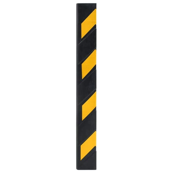 Parkeringsskilte og tilladelser - Living reflekterende hjørnebeskyttere 10 stk. gummi 80 cm