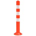 Miniatyrbild 2 av 2: Trafikpollare 10 st 75 cm PE