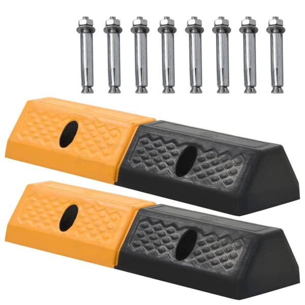 Stoppkloss 2 st gummi 49x15x9 cm