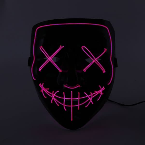 El wire purge led naamio - Pinkki