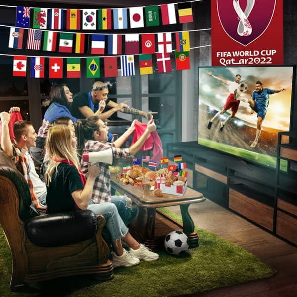 Vimpelkedja Flaggor VM 2022