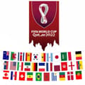Miniatyrbild 1 av 4: Vimpelkedja Flaggor VM 2022