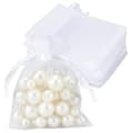 Miniatyrbilde 2 av 3: Gavepose i organza 25-pakning - Hvit