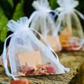 Miniatyrbilde 1 av 3: Gavepose i organza 25-pakning - Hvit