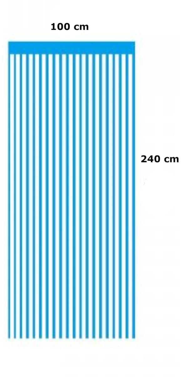 Glitterdraperi 100x240 cm - Skapa Festlig Atmosfär med denna Glittrande Dekoration Glitterdraperi Dörrdraperi Glittergardin Partydraperi