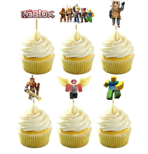 Roblox Barnkalas Ballongbåge - Happy Birthday