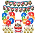 Miniatyrbild 1 av 5: Roblox Barnkalas Ballongbåge - Happy Birthday