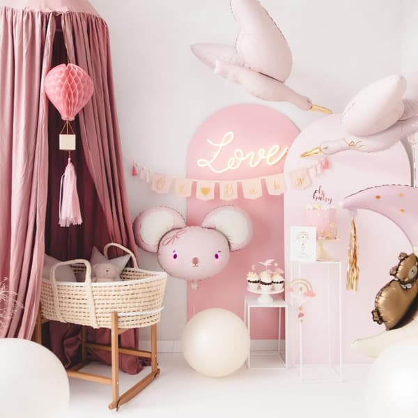 Skylt Neon Love 61x27.4cm Vit