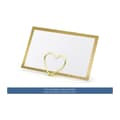 Miniatyrbild 1 av 4: Placeringskort Guldram 9.5x5.5cm 10-pack