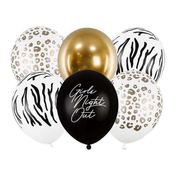 Latexballong Girls Night Mix 30cm 6-pack