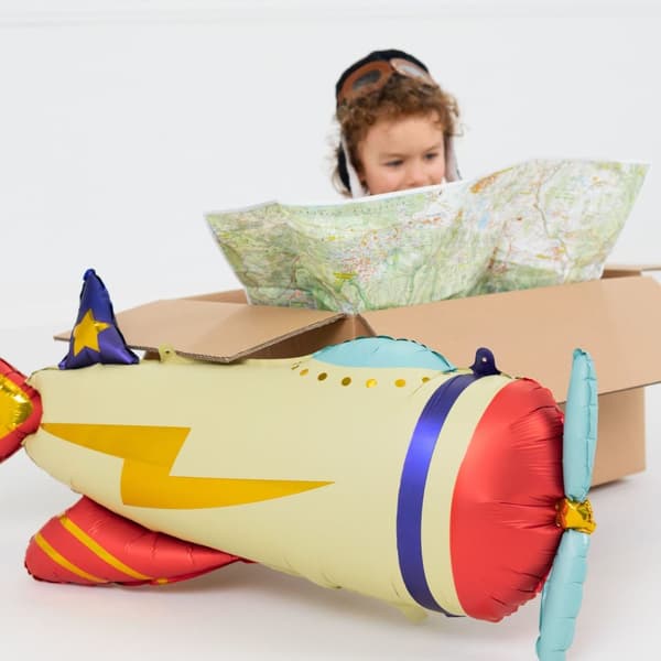 Folieballong Flygplan 91x39cm