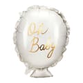 Miniatyrbild 1 av 4: Folieballong Oh Baby 53x69cm Vit Guld