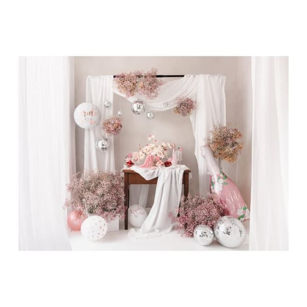 Folieballong Bride Vit 45cm