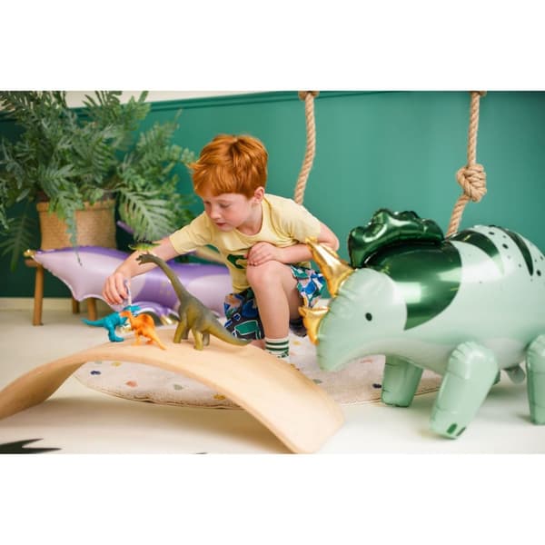 Folieballong Dinosaurie Triceratops 101x60.5cm Grön