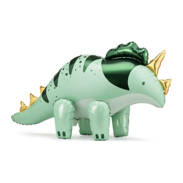 Folieballong Dinosaurie Triceratops 101x60.5cm Grön