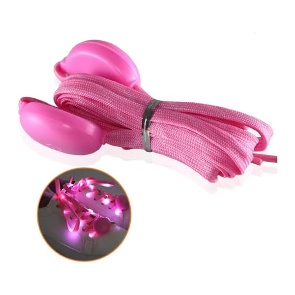 Skosnöre LED Rosa