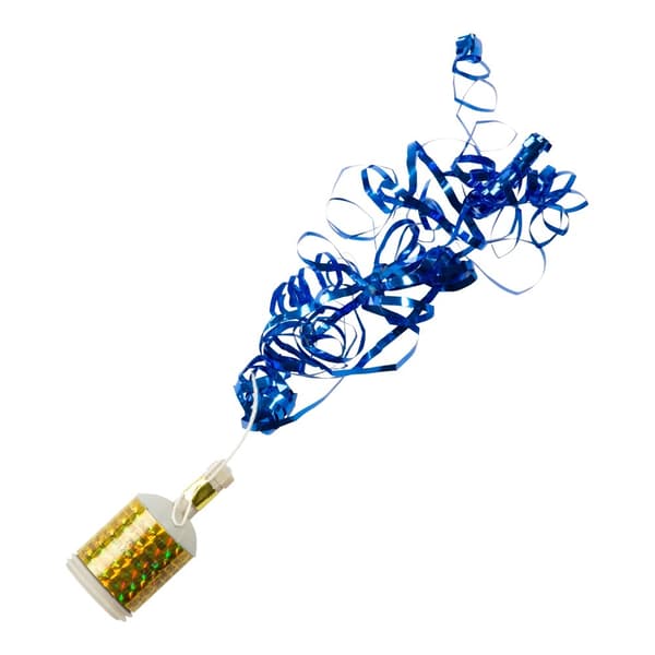 Party Poppers Blå 6-pack