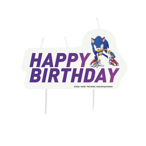 Tårtljus Sonic