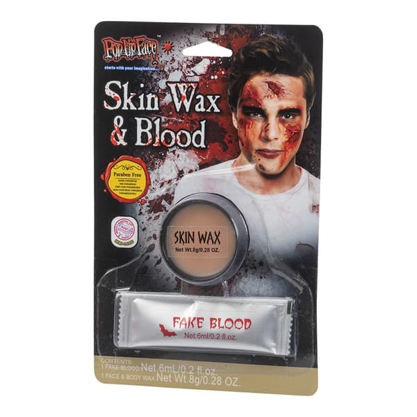 Skinnvax och Fejkblod 6ml