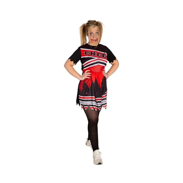 Maskeraddräkt Zombie Cheerleader Vuxen