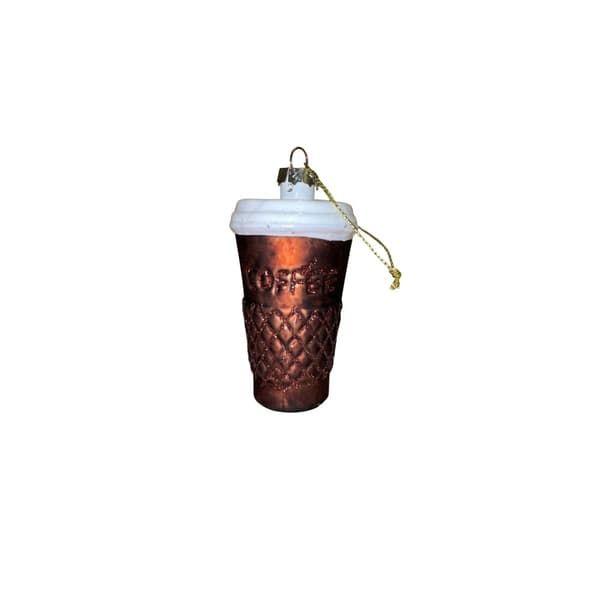 Julgransdekoration Kaffe take-away 12cm