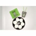 Miniatyrbild 2 av 2: Pappersservett Fotboll 17x16cm 16-pack