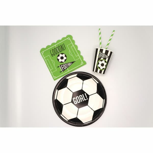 Pappersmugg Fotboll 8-pack