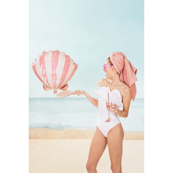 Folieballong Snäcka Bride 52x50cm