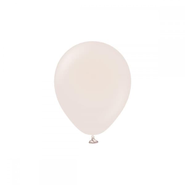 Latexballong Vit Sand 13cm 100-pack