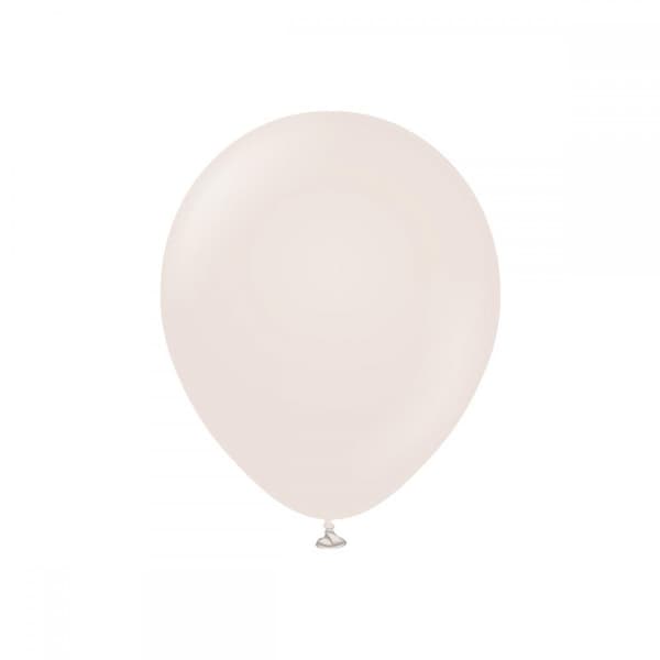 Latexballong Vit Sand 30cm 25-pack