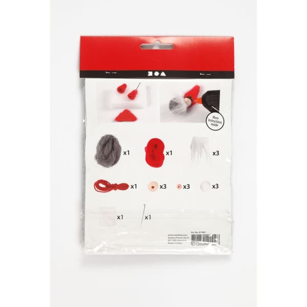 Mini DIY Kit Tomtenissar på snöre 6cm