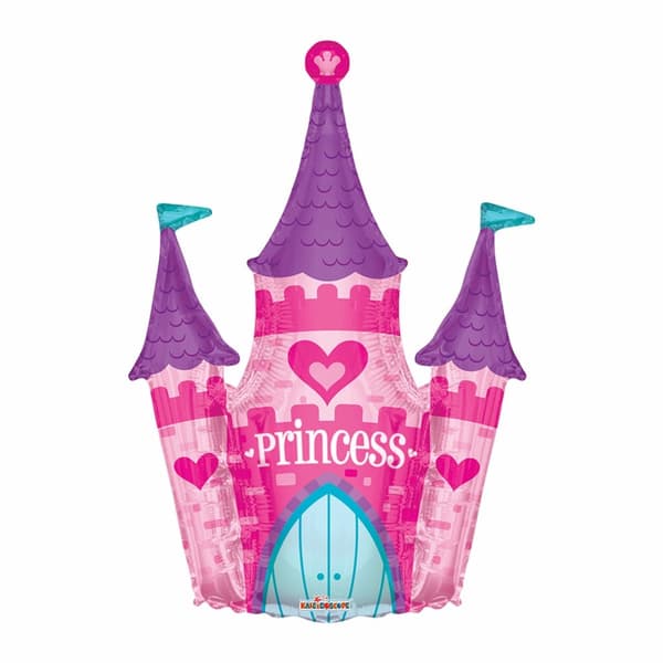 Folieballong Prinsesslott 91cm