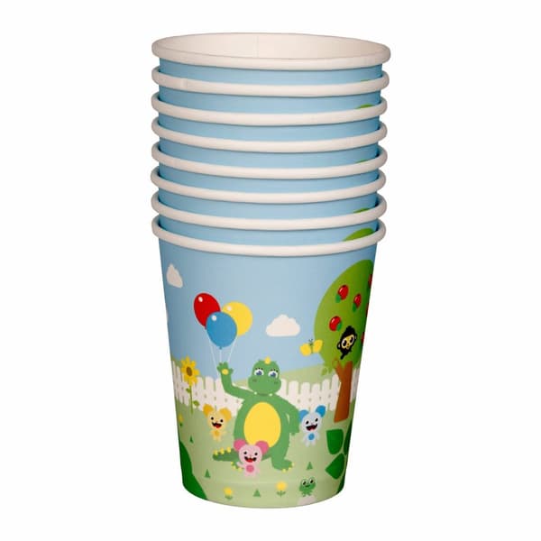 Pappersmugg Bolibompa 250ml 8-pack