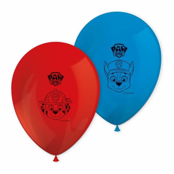 Latexballong 11" Paw Patrol 8-pack