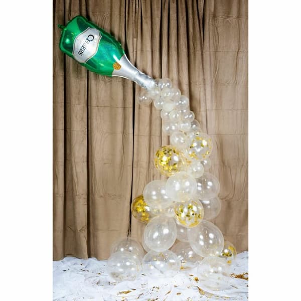 Ballongbåge Kit Skål med flaska