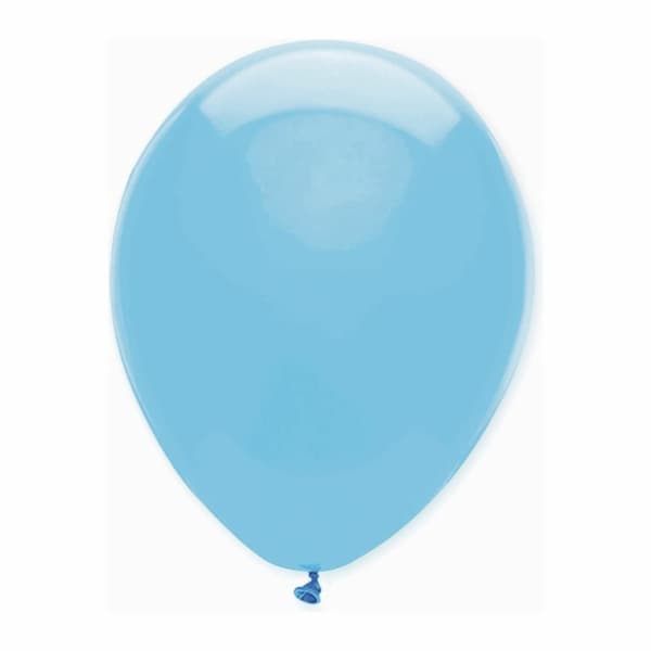 Latexballonger Baby Blue 30 cm 10-pack