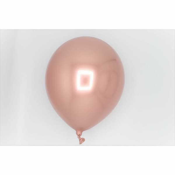 Latexballonger Rose Gold Chrome Metallic Pro 30cm 10-pack