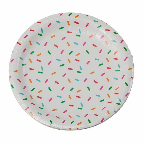 Papperstallrik Strössel 23cm 8-pack