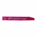 Miniatyrbild 1 av 2: Magband "Happy Birthday" 78x9cm Rosa