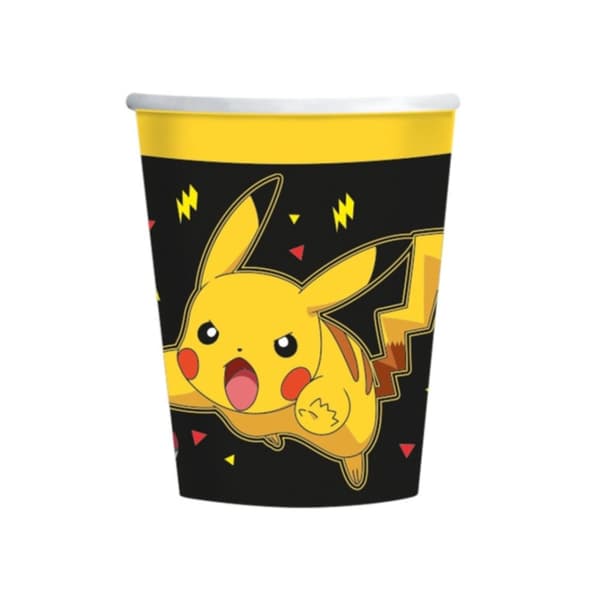 Pappersmugg Pokemon 8-pack
