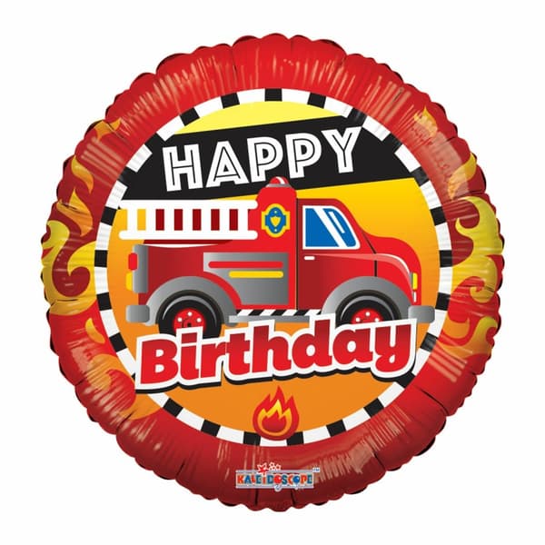 Folieballong Brandbild rund 46cm