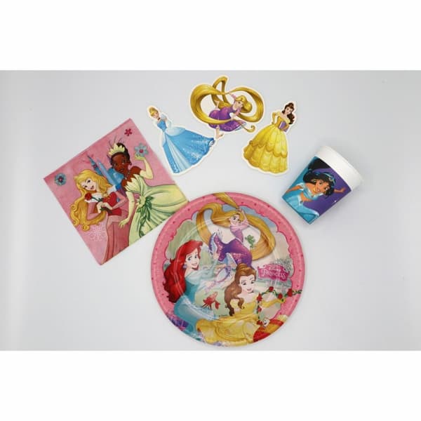 Inbjudningskort Disney Prinsessa 6-pack