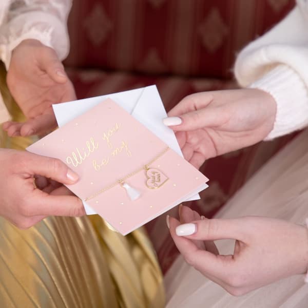 Kort Bridesmaid m. Armband
